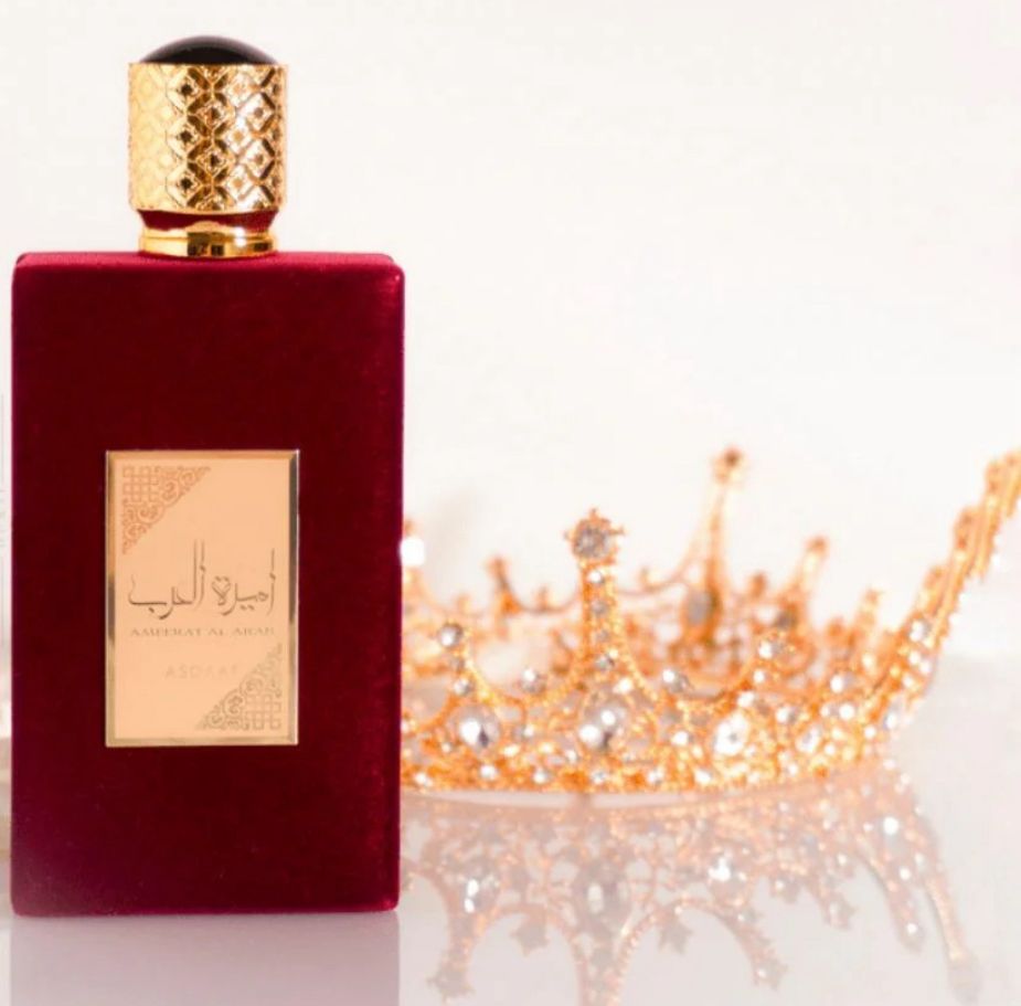 Asdaaf Ameerat Al Arab Eau de Parfum Spray Unisex, 3.4 Ounce