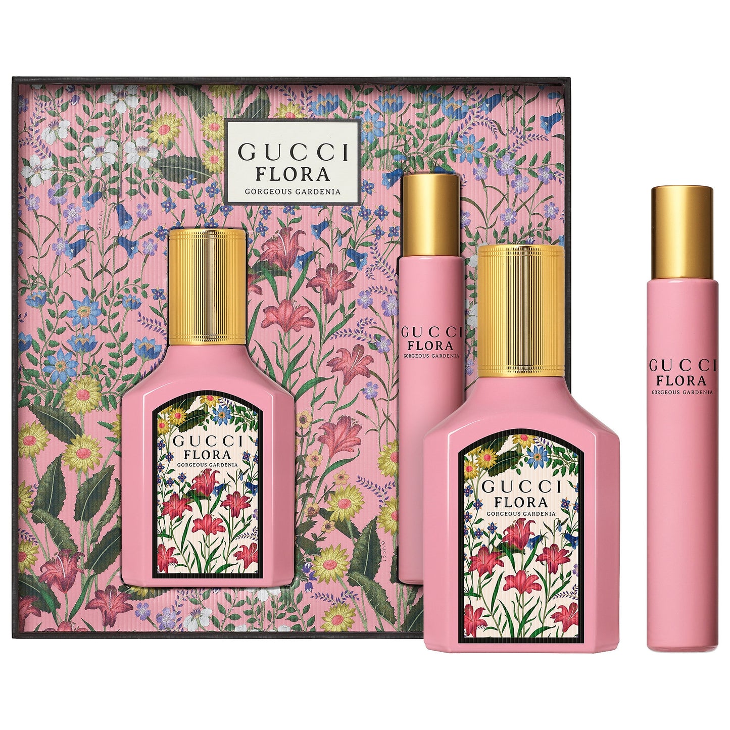 Gucci Flora Mini Perfume 2 piece mini Set